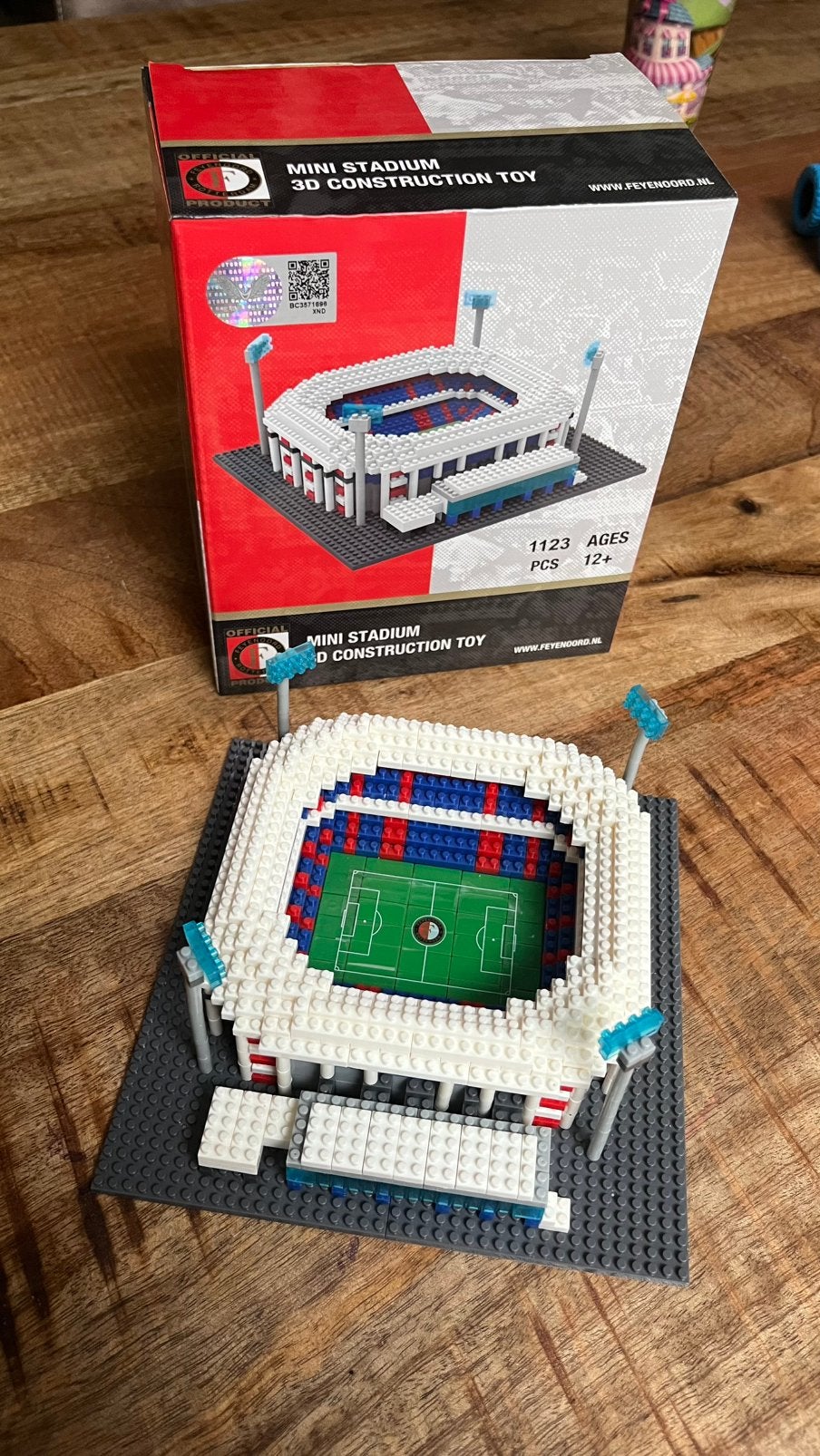 Feyenoord mini stadion 3D puzzel, Ophalen of Verzenden, Nieuw
