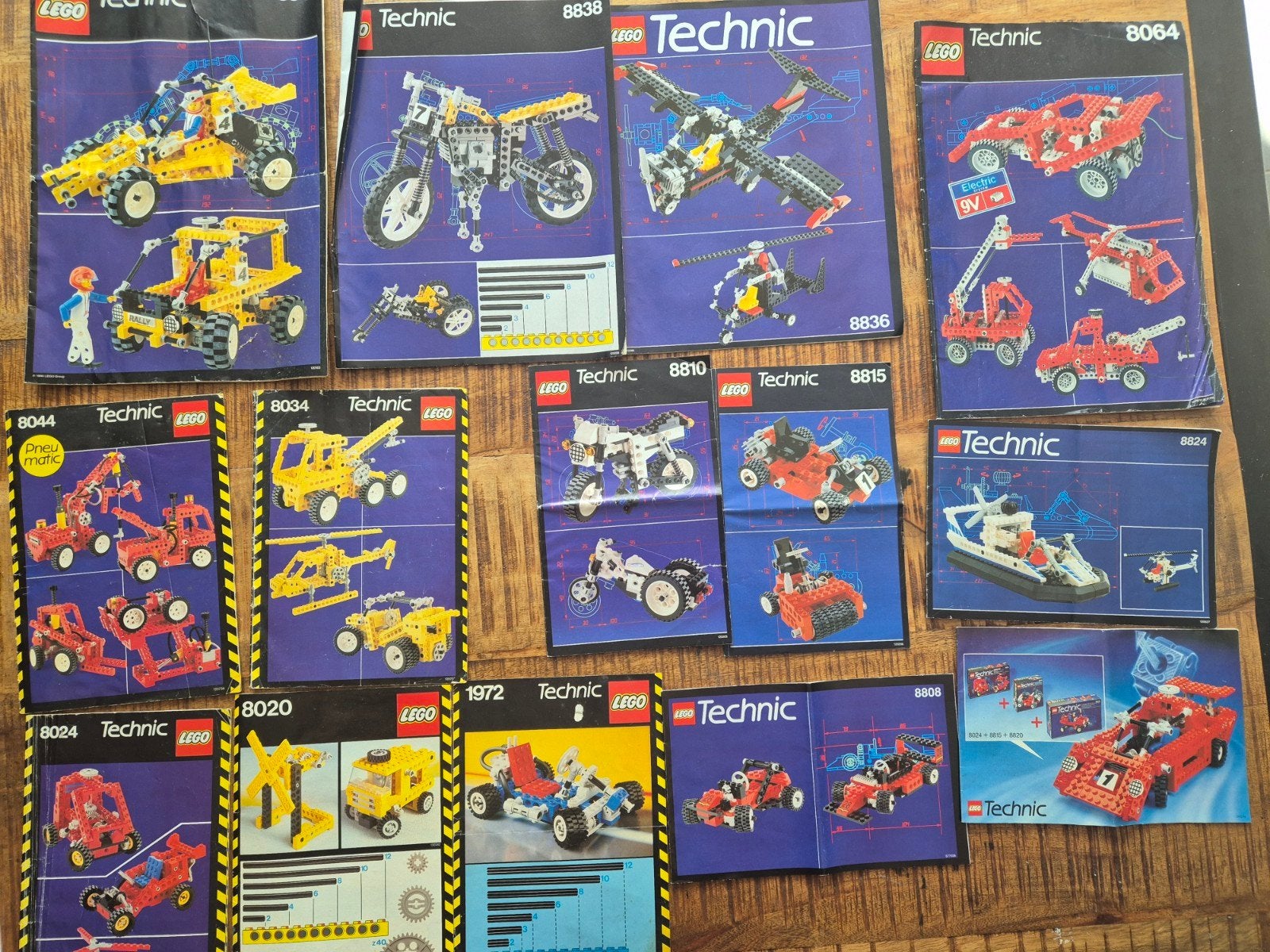 lego technic instructie boekjes, Ophalen of Verzenden