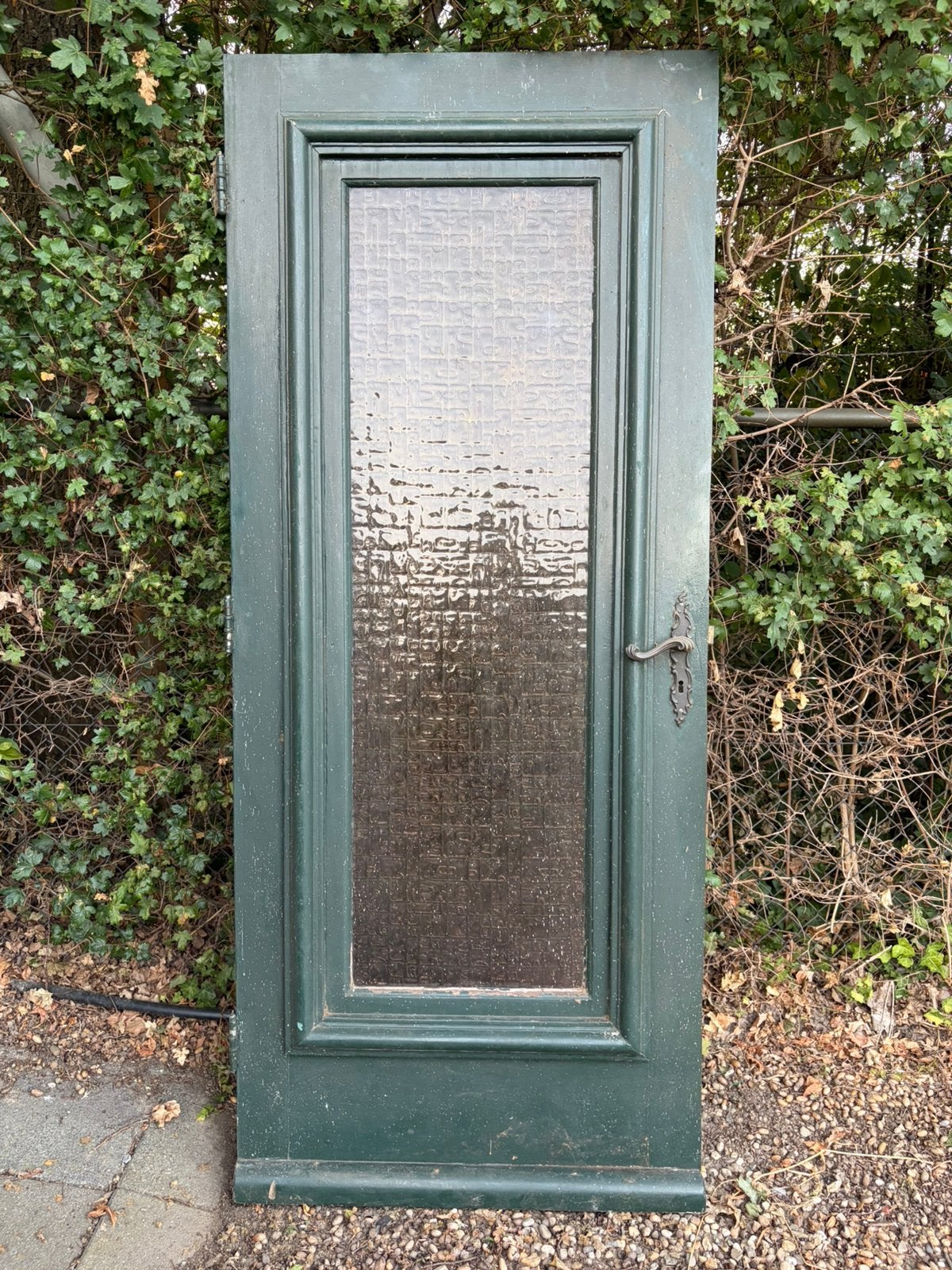 Diverse Tuindeuren & Buitendeuren, Doe-het-zelf en Verbouw, Deuren en Horren, Ophalen, Gebruikt, 200 tot 215 cm, Glas