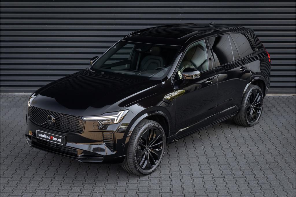 Volvo XC90 T8 Plug-in hybrid AWD Ultra Black Ed. Luchtvering, Gebruikt, Zwart, 4 cilinders, 1969 cc
