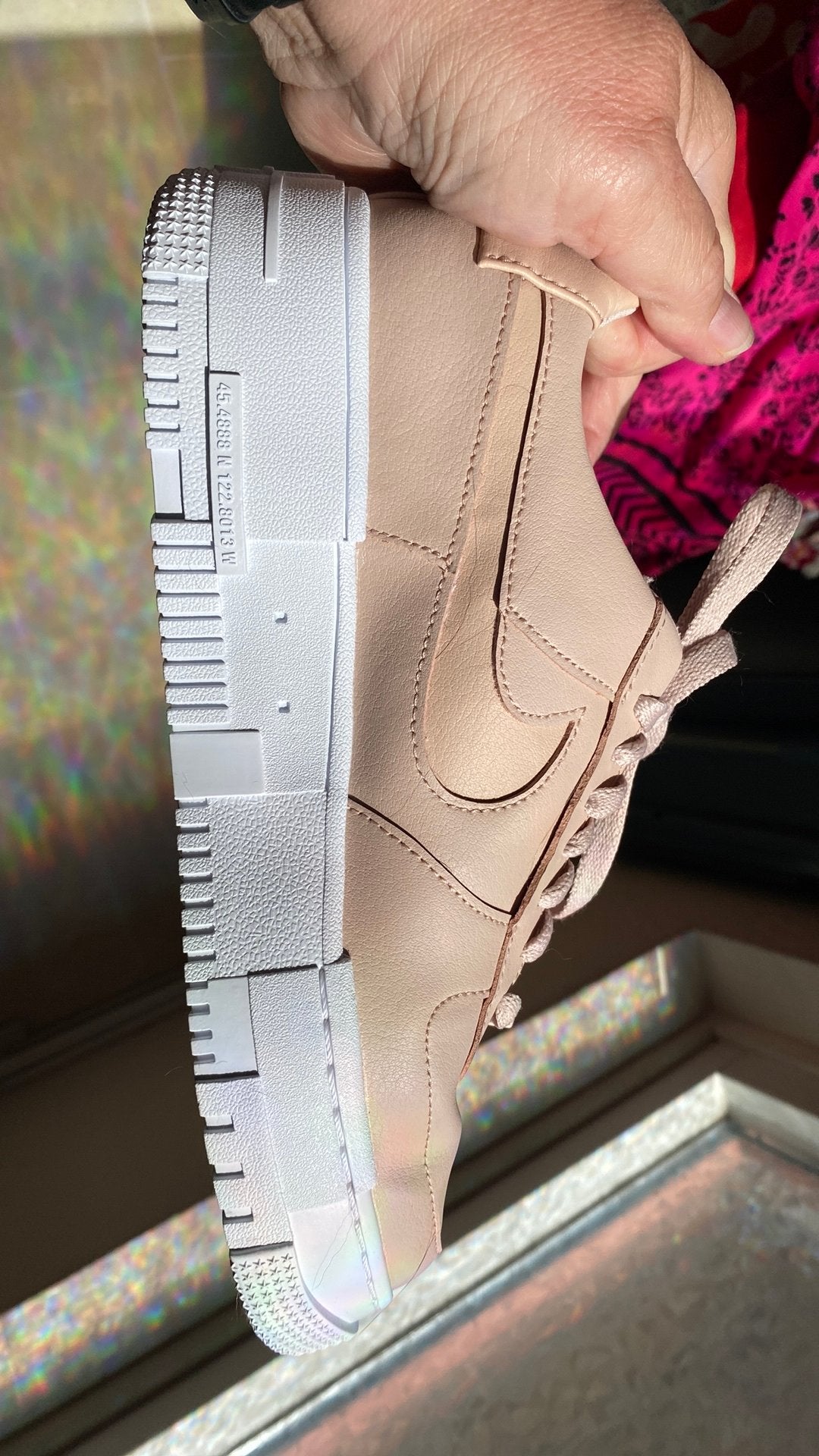 Nike Air zacht roze maat 40.5, Verzenden, Zo goed als nieuw, Roze, Sneakers of Gympen