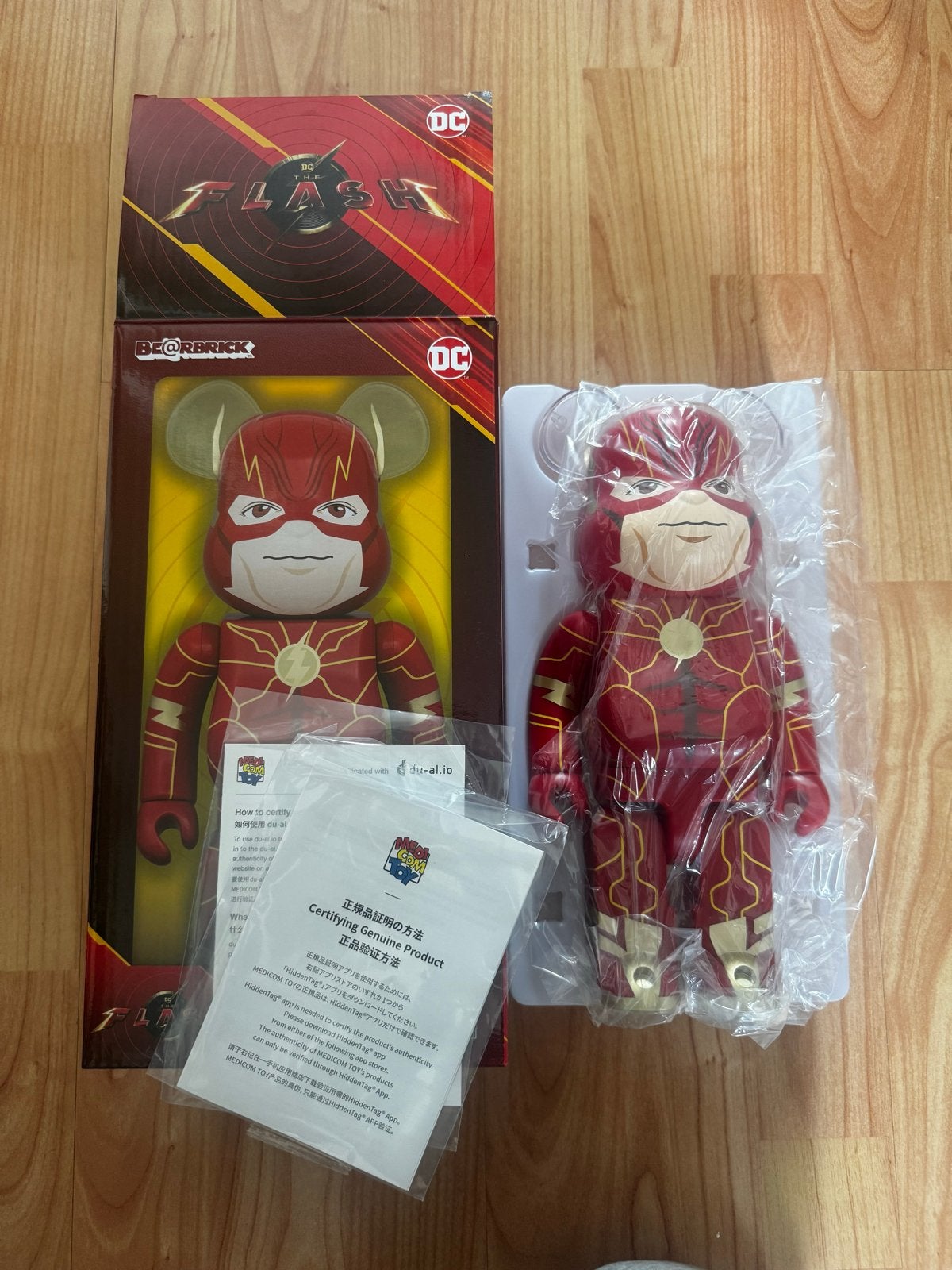 BE@RBRICK The Flash 400% DC Comics Medicom Toy, Ophalen of Verzenden, Nieuw