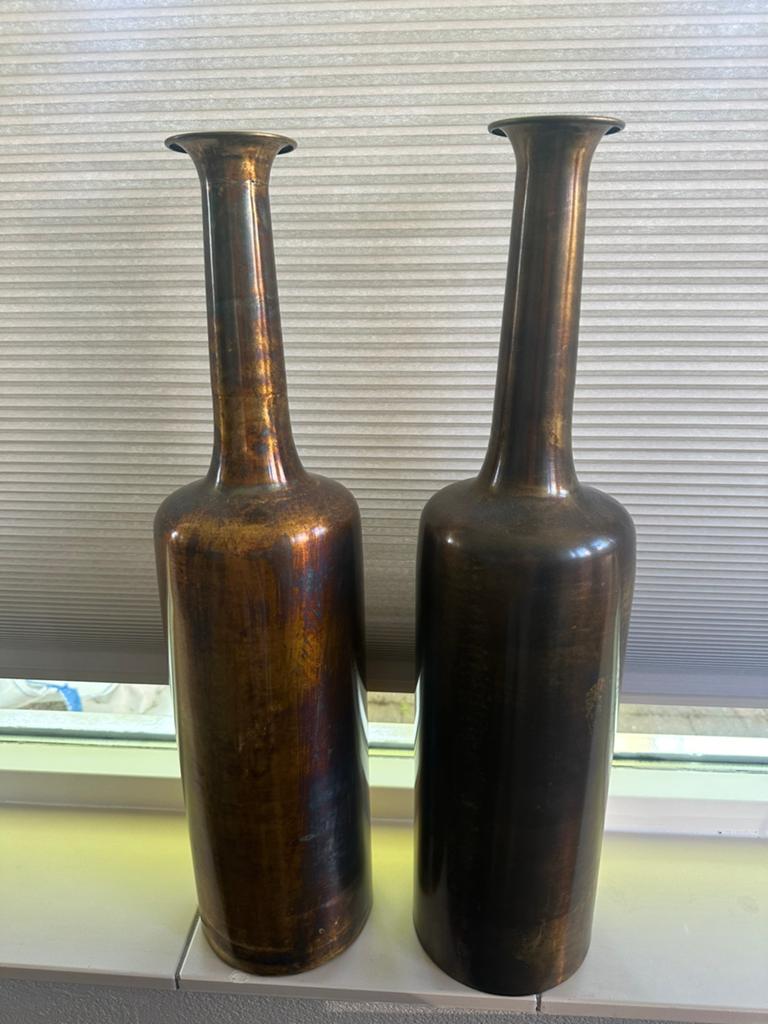 By Boo Vaas The Nile Vase 1 Gold, Ophalen, Overige kleuren, Minder dan 50 cm, Glas
