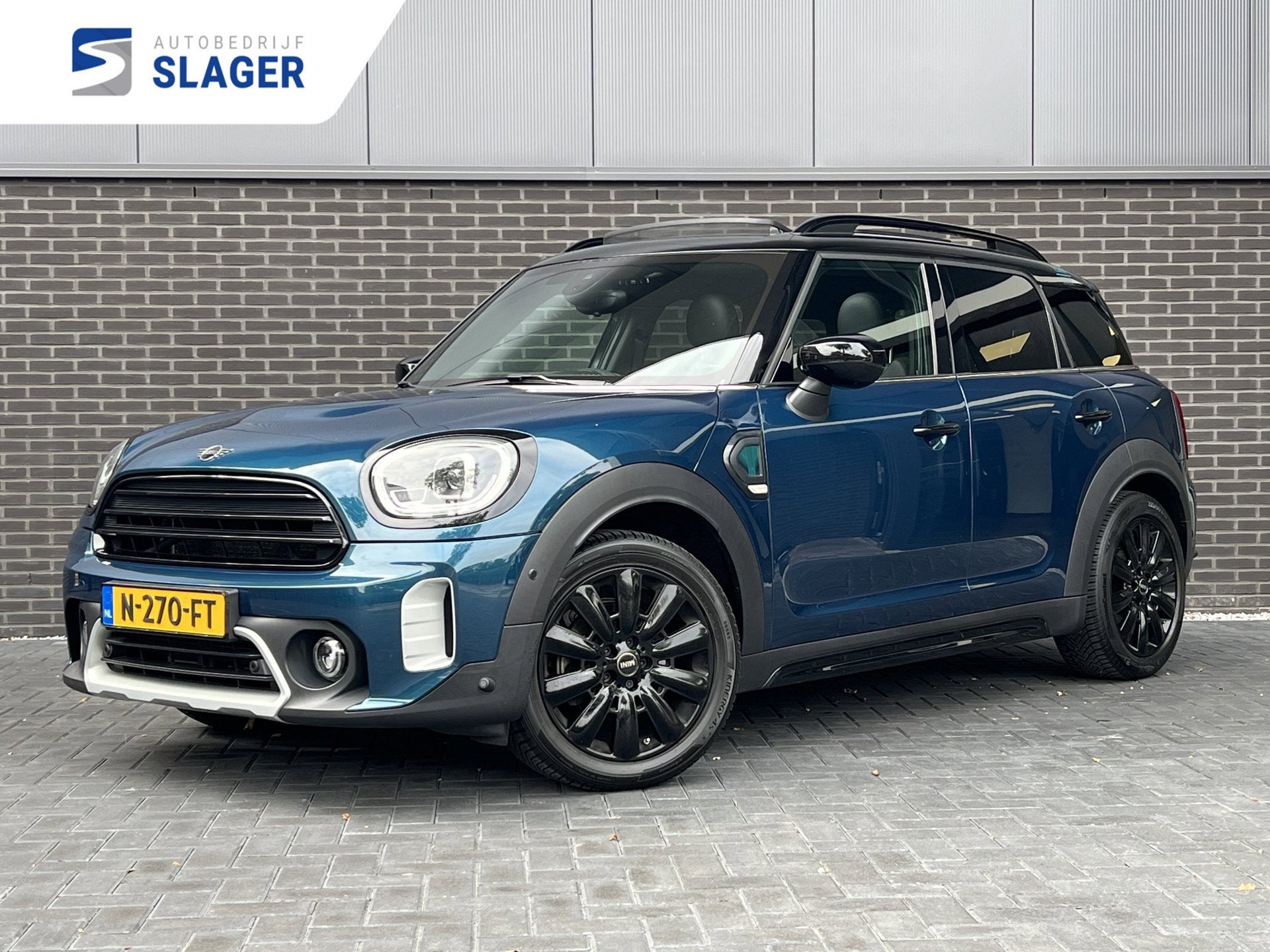 Mini Countryman 1.5 Cooper Boardwalk Edition - Pano|HK|1e ei, 136 pk, Gebruikt, Countryman, Blauw