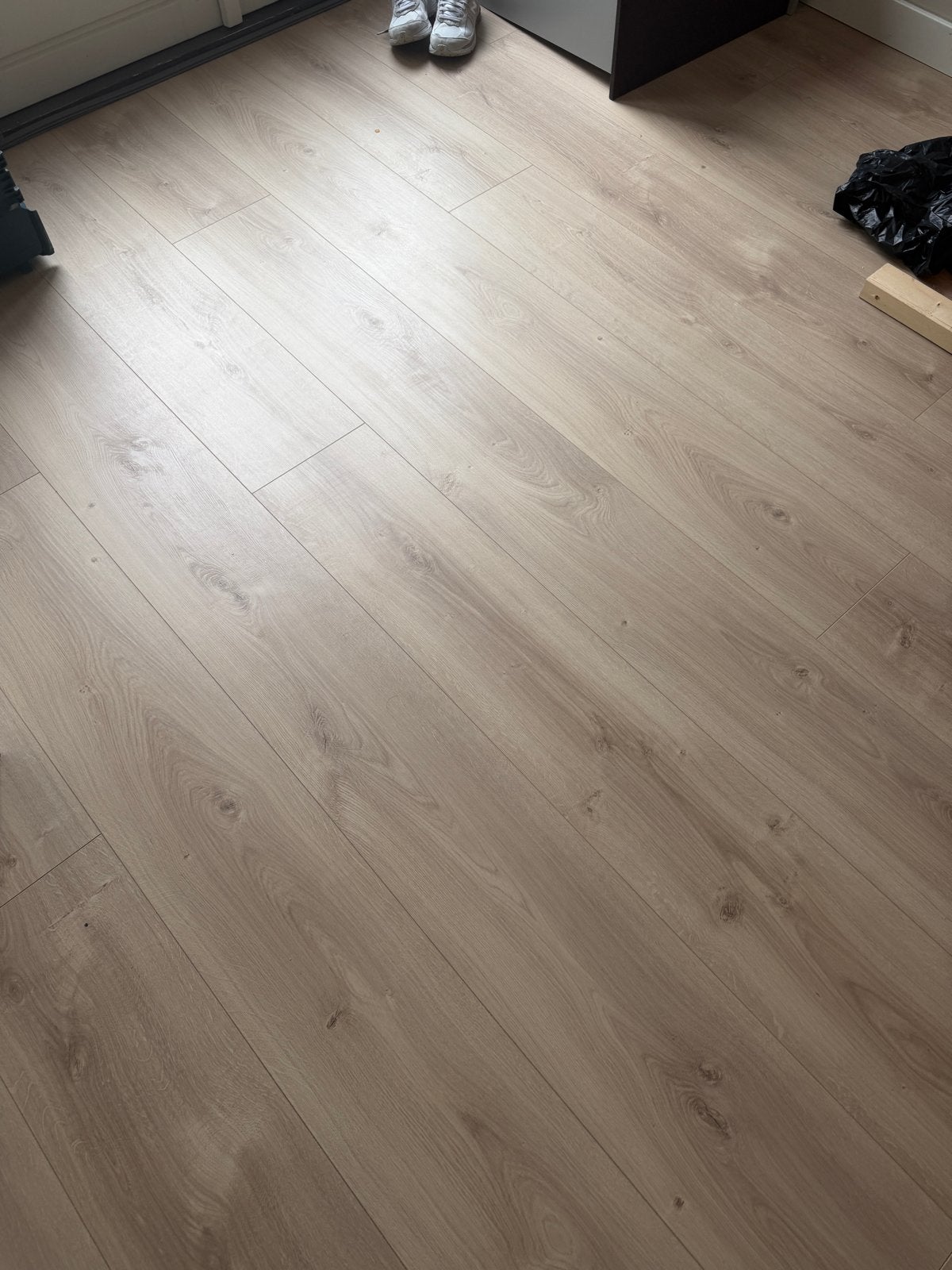 Lichtbruin laminaat, zo goed als nieuw 70m3, 50 tot 150 cm, Ophalen of Verzenden, Zo goed als nieuw, 10 m² of meer