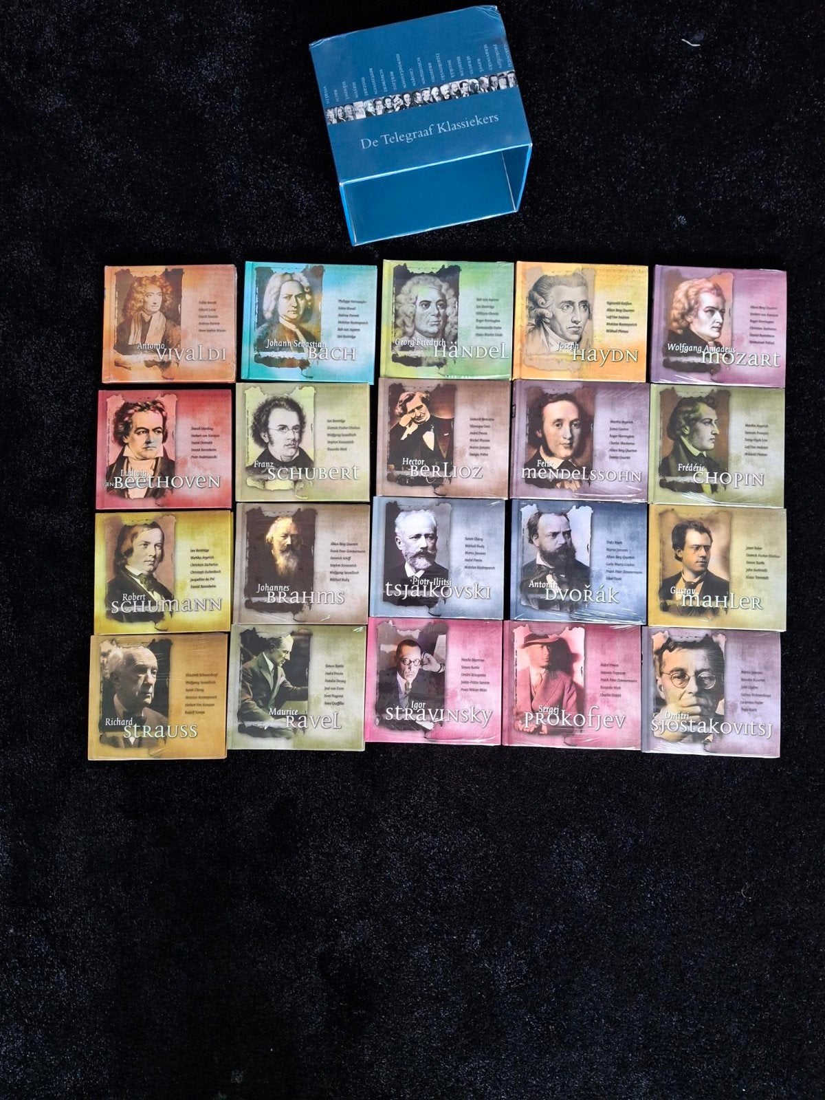 Telegraaf klassiekers, 20 cd's., Ophalen, Classicisme, Zo goed als nieuw, Overige typen