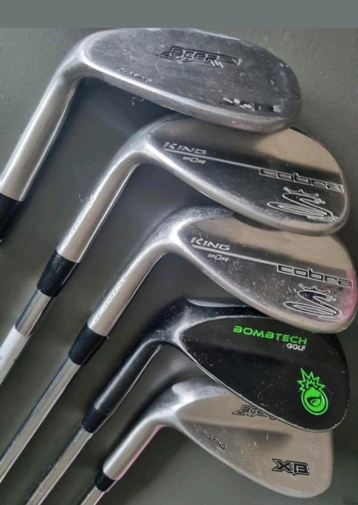 King Cobra Pur 56⁰, 52⁰; Acer XB 60⁰, 52⁰ LINKSHANDIG wedges, Ophalen of Verzenden, Gebruikt, Club, Overige merken