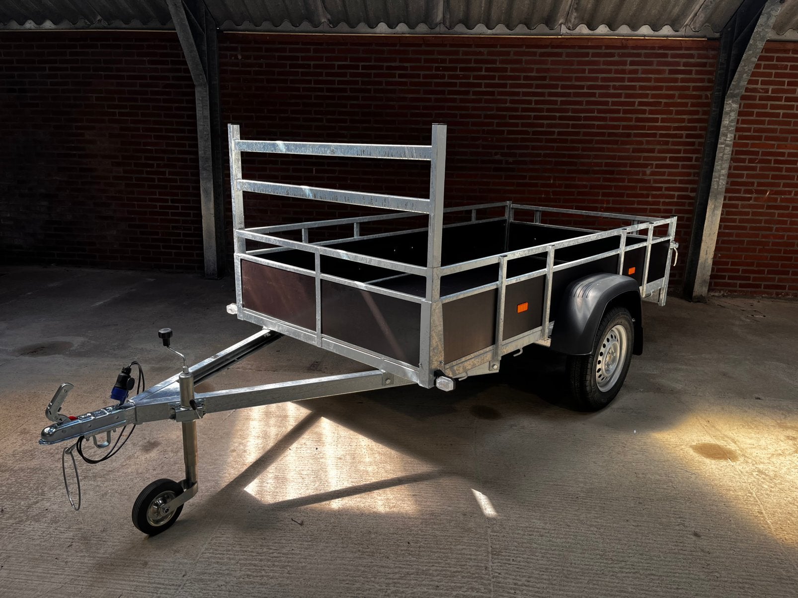 Enkelas enkelasser aanhanger 750kg nieuw 250x130, Auto diversen, Ophalen, Nieuw
