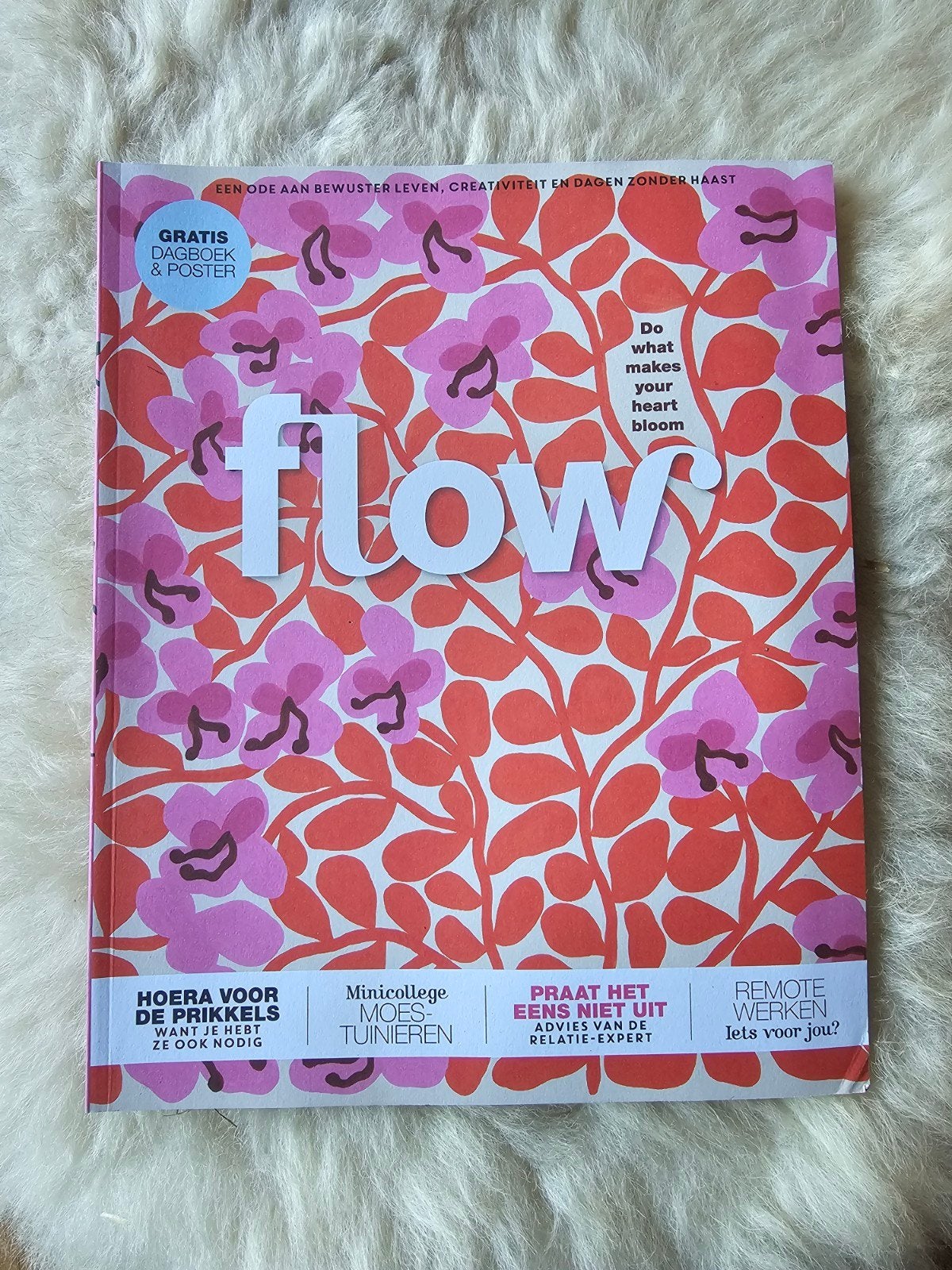 Flow tijdschrift nr 4. 2024, Boeken, Ophalen of Verzenden, Zo goed als nieuw, Damesbladen