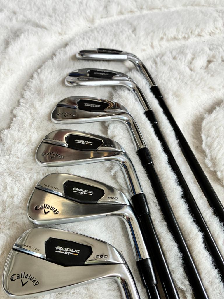 Callaway Rogue ST Pro IJzers Set (2023) (5-PW) Golf, Ophalen of Verzenden, Zo goed als nieuw, Set, Callaway