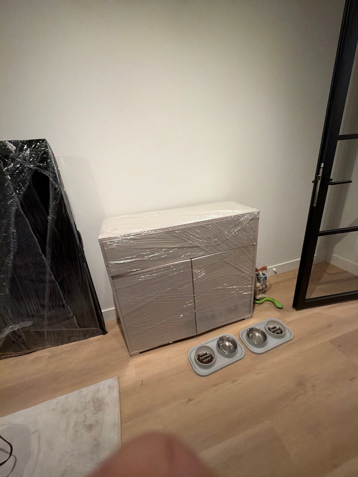 Schoenenkast ca. 140x120 cm - Zo goed als nieuw, Ophalen of Verzenden, Zo goed als nieuw