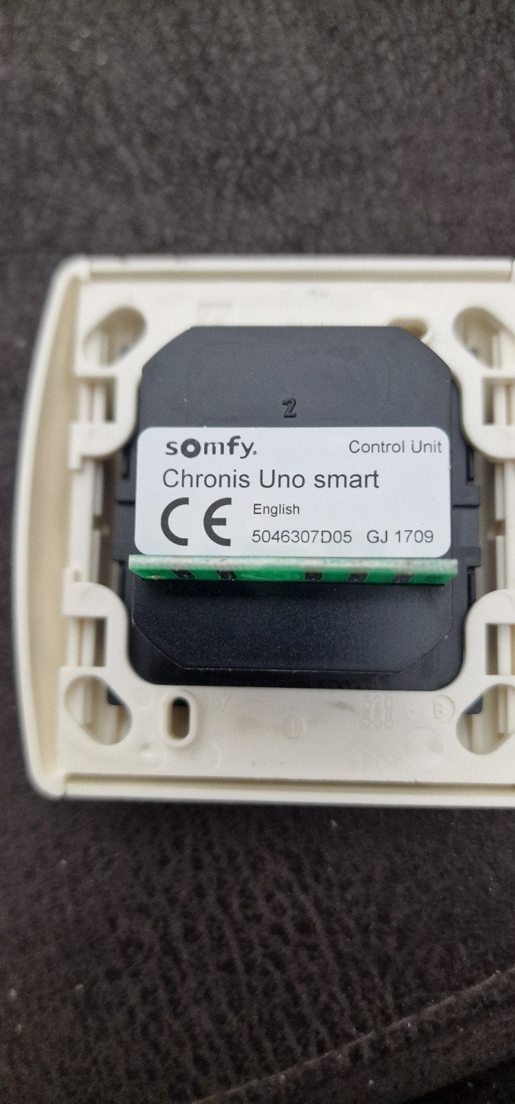 Somfy Chronis Uno Smart Control Unit, Ophalen of Verzenden, Gebruikt