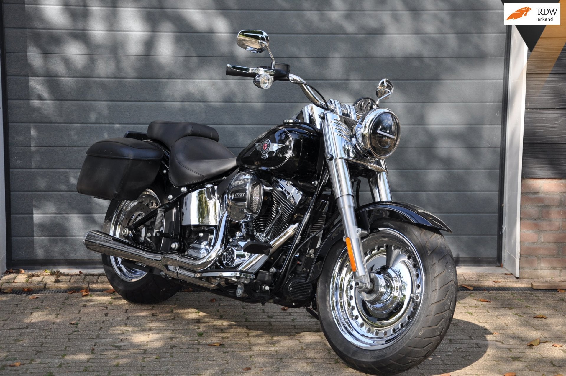 Harley Davidson Fat Boy 103 ABS Softail FLSTF, Motoren, 1690 cc, Chopper, Meer dan 35 kW, ABS