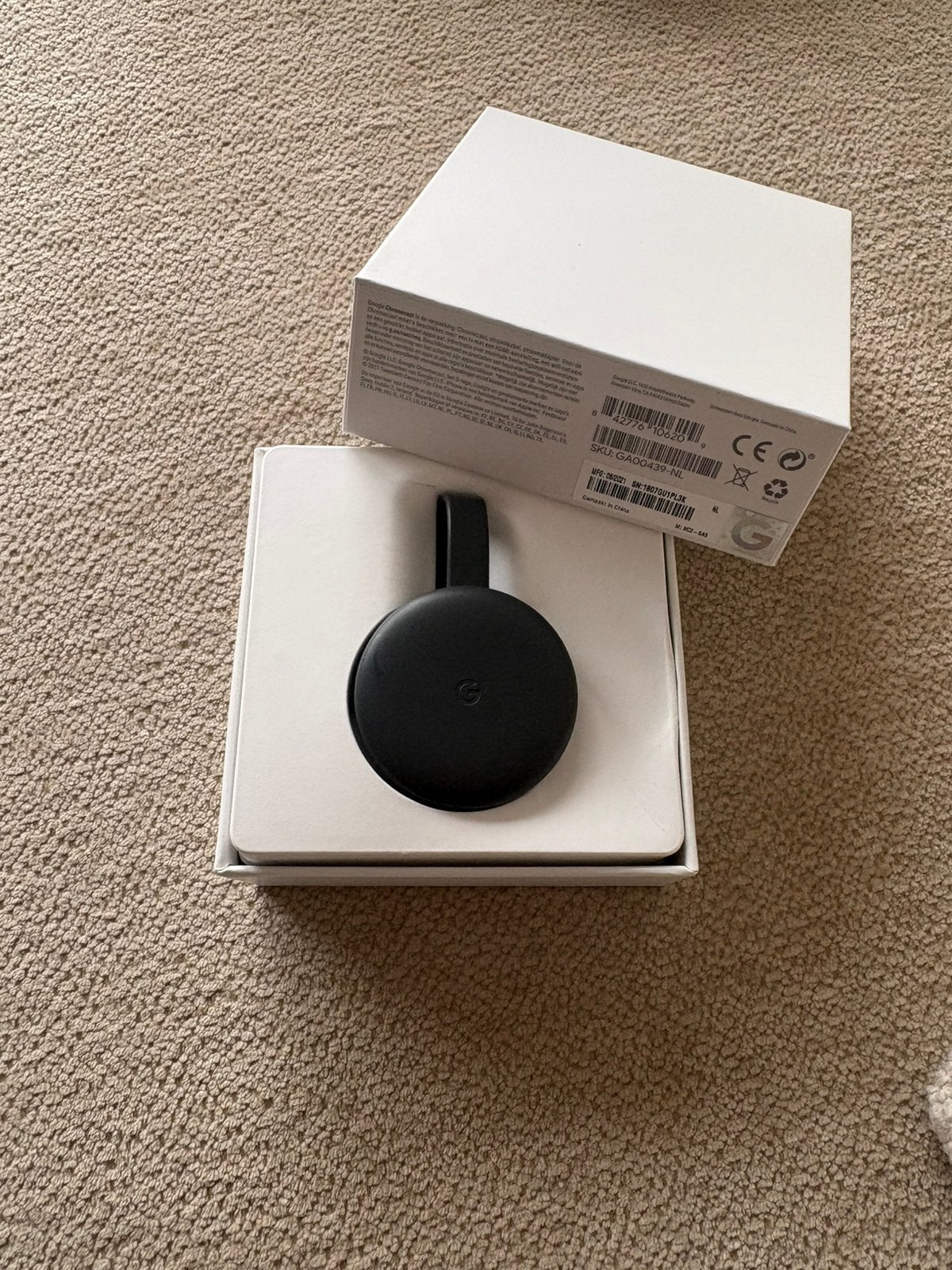 Google Chromecast, Ophalen of Verzenden, Zo goed als nieuw, HDMI