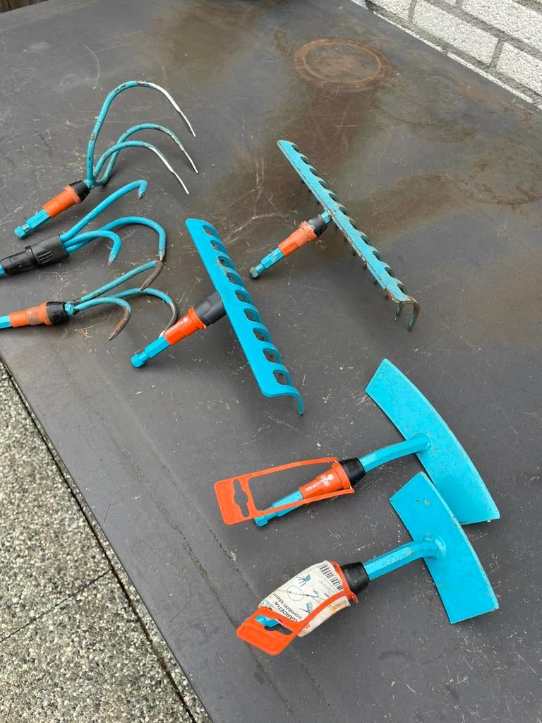 Gardena tuingereedschap €7,50 per stuk, Ophalen, Zo goed als nieuw, Onkruidsteker