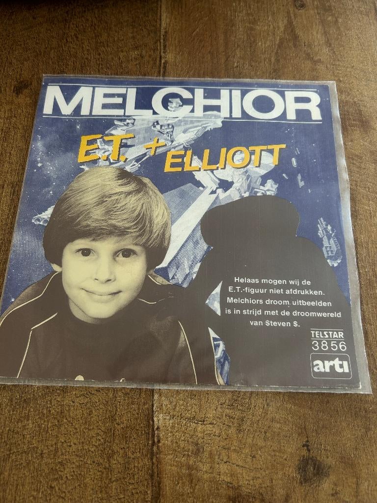 Melchior-ET Elliot., 7 inch, Single, Ophalen of Verzenden, Zo goed als nieuw