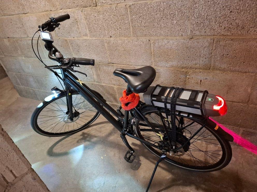 E-bike dames Koga E-Extension 53 cm zwart, Gebruikt, Versnellingen, 50 tot 53 cm, Schijfrem