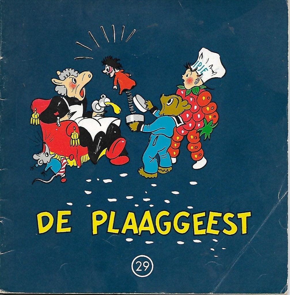 Flipje - Nr. 29: De plaaggeest, Eén stripboek, Ophalen of Verzenden, Gelezen