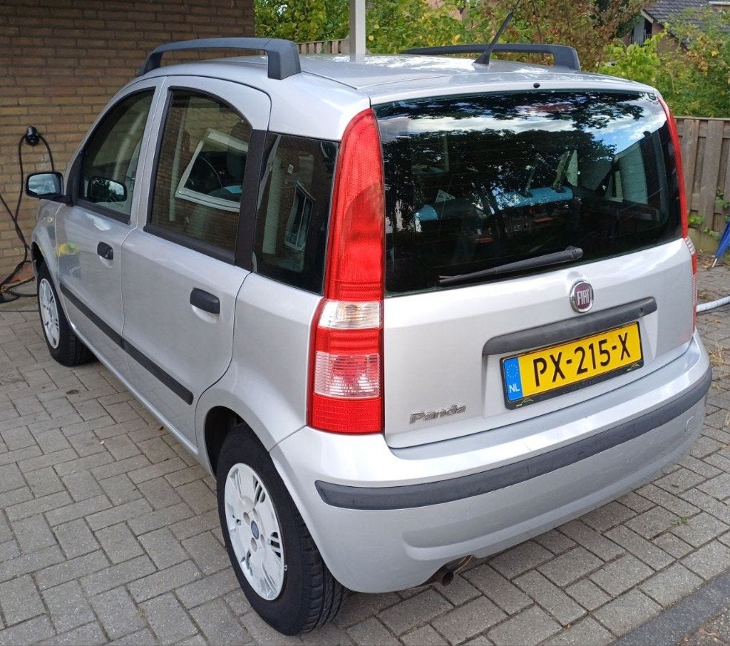 Fiat Panda 1.2 Dualogic 2009 Grijs AUTOMAAT, Auto's, Stof, 1242 cc, 840 kg, 19 km/l