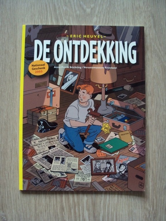 Nw stripboek de ontdekking Eric Heuvel 1e druk 2005 oorlog, Eén stripboek, Ophalen of Verzenden, Nieuw