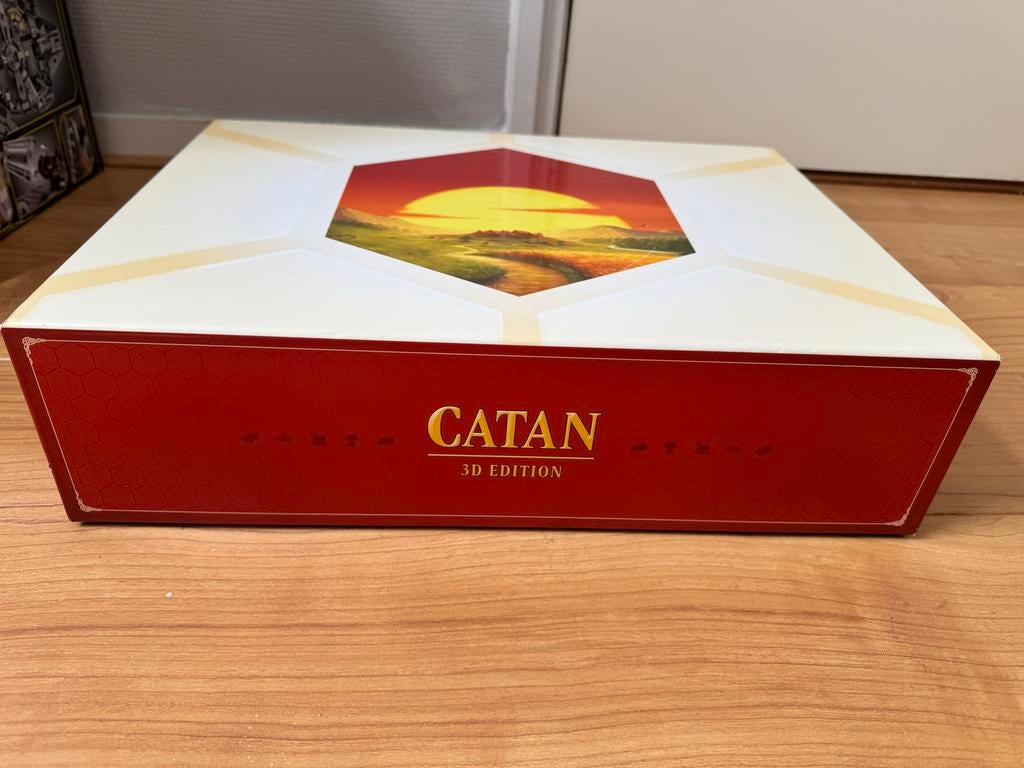 Kolonisten van Catan 3D - Zo goed als nieuw, Drie of vier spelers, Ophalen of Verzenden, Zo goed als nieuw