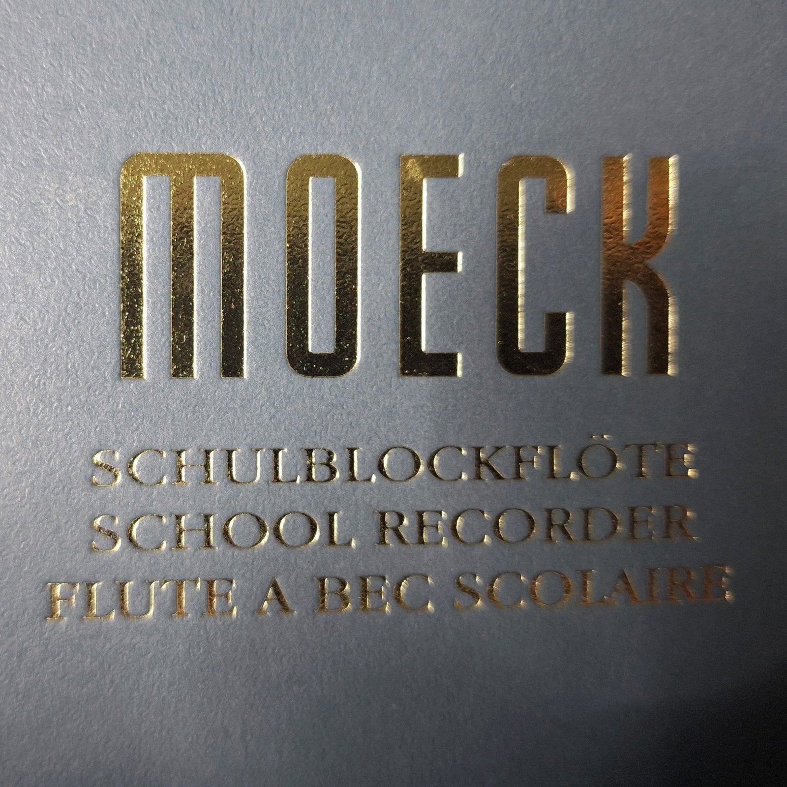 Blokfluit MOECK, Muziek en Instrumenten, Blaasinstrumenten | Blokfluiten, Ophalen of Verzenden, Zo goed als nieuw, Met koffer, hoes of etui