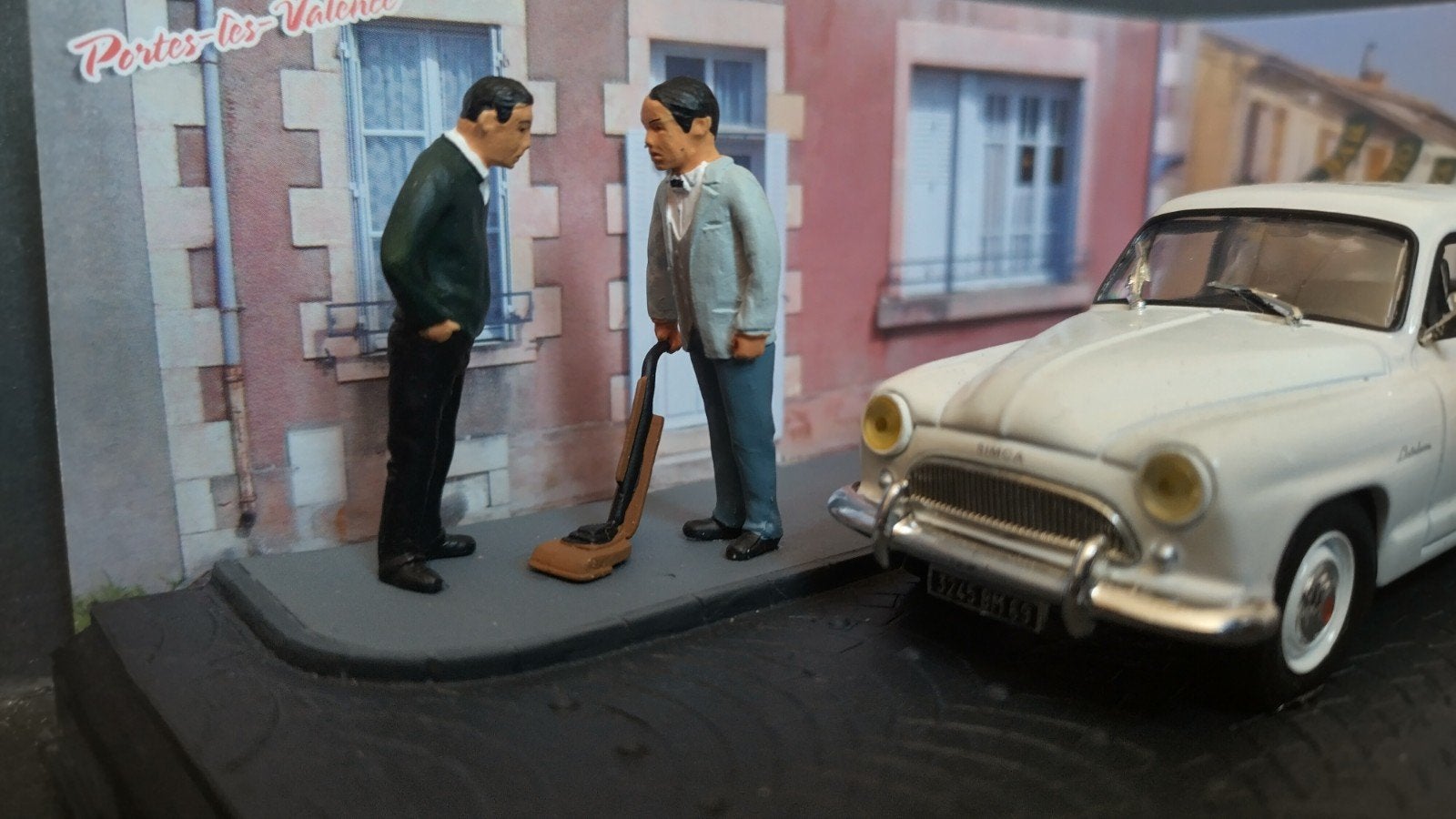 Simca Aronde Chatelaine 1:43 Altaya La Route Bleue RN7 Poll, Overige merken, Auto, Verzenden, .