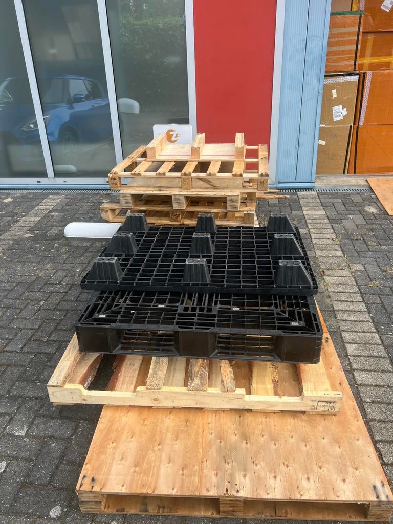 Gratis pallets, Ophalen
