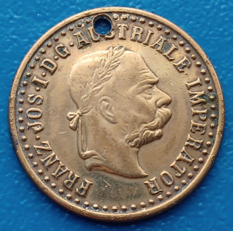 Spielgeld Oostenrijk 1 dukaat - 1904, Verzenden, Overige materialen, Nederland