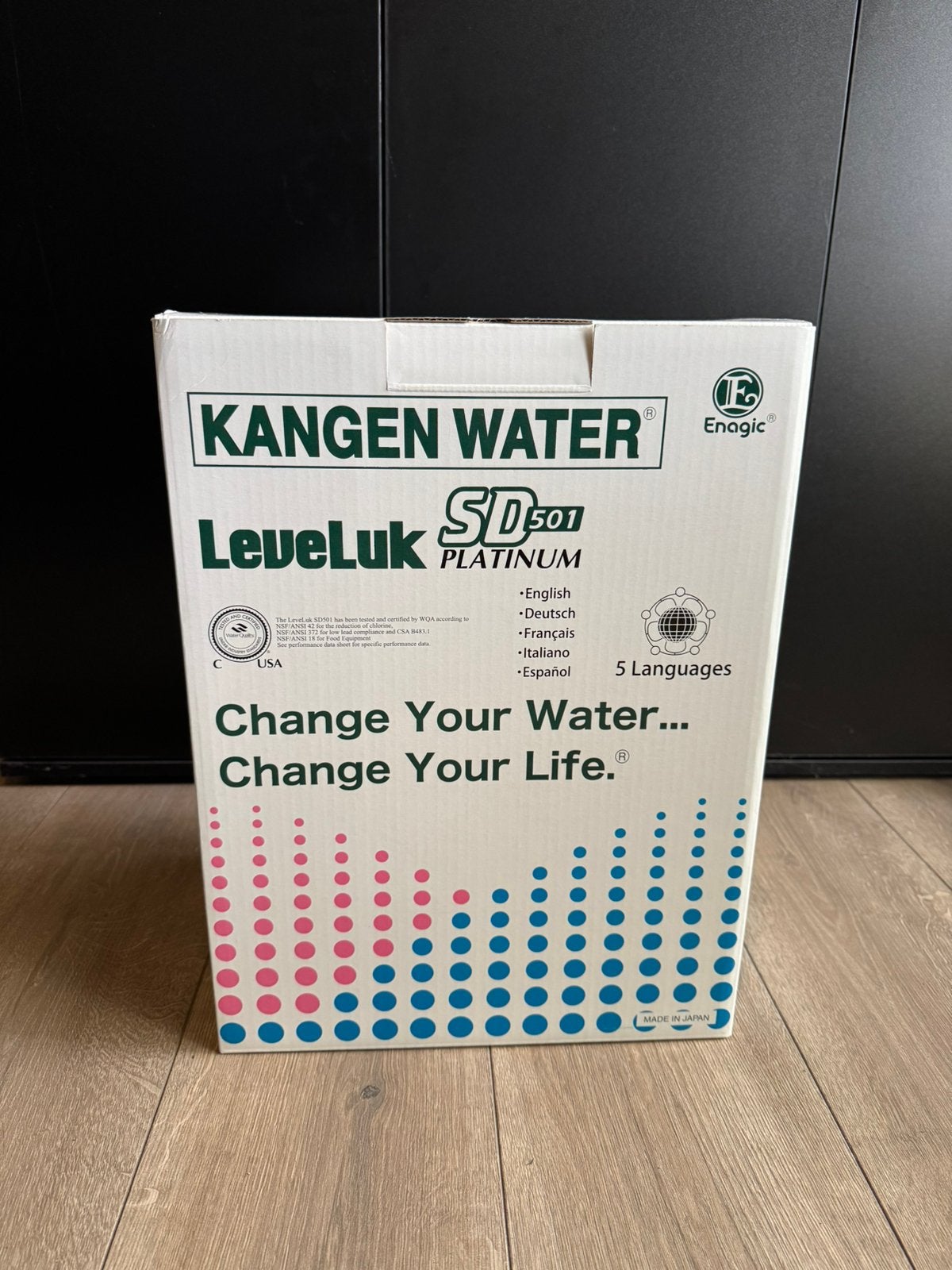 Enagic Kangen Watermachine SD501 Platinum, Ophalen, Zo goed als nieuw