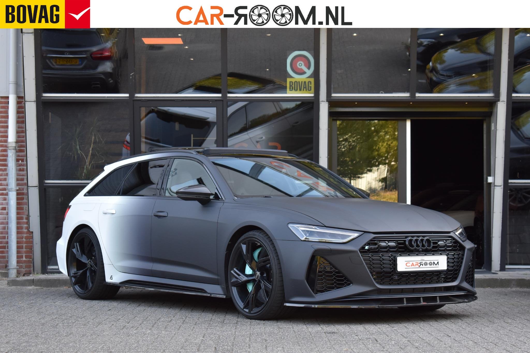 Audi A6 Avant RS 6 TFSI quattro performance Pano Urban Carbo, Automaat, Gebruikt, Met garantie (alle), 2065 kg
