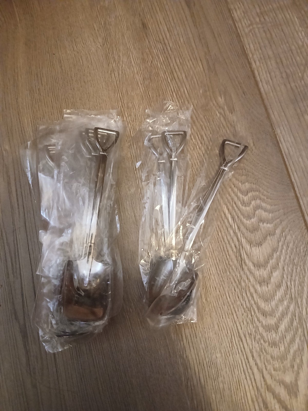 13 stuks scheplepels in de vorm van een schepje, Antiek en Kunst, Ophalen of Verzenden