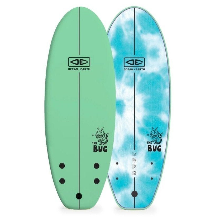 Softboard surfboard The Bug 5'2 (33L) Ocean & Earth | ZGAN, Watersport en Boten, Golfsurfen, Ophalen, Zo goed als nieuw, Shortboard