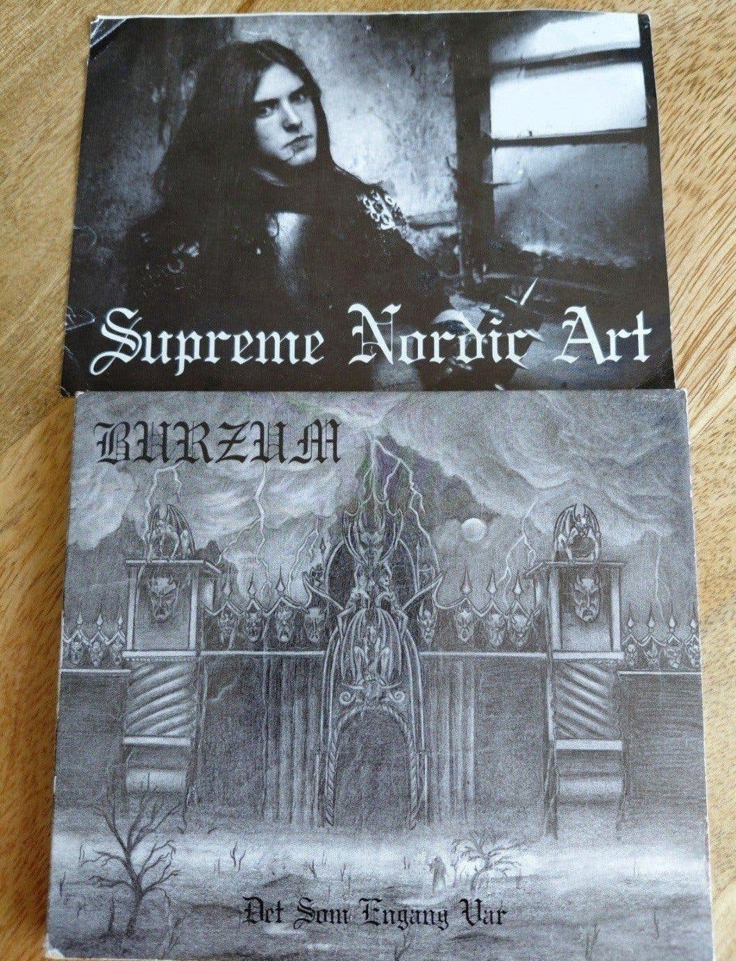 Burzum - Det Som Engang Var CD met flyer, Gebruikt, Verzenden, Inclusief boekje, Black metal