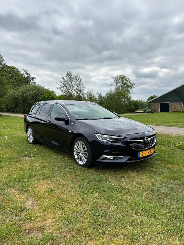 Opel Insignia 1.5 T Innovation | Aut | 2019 | Matrix-LED, 730 kg, 4 cilinders, Blauw, Leder en Stof