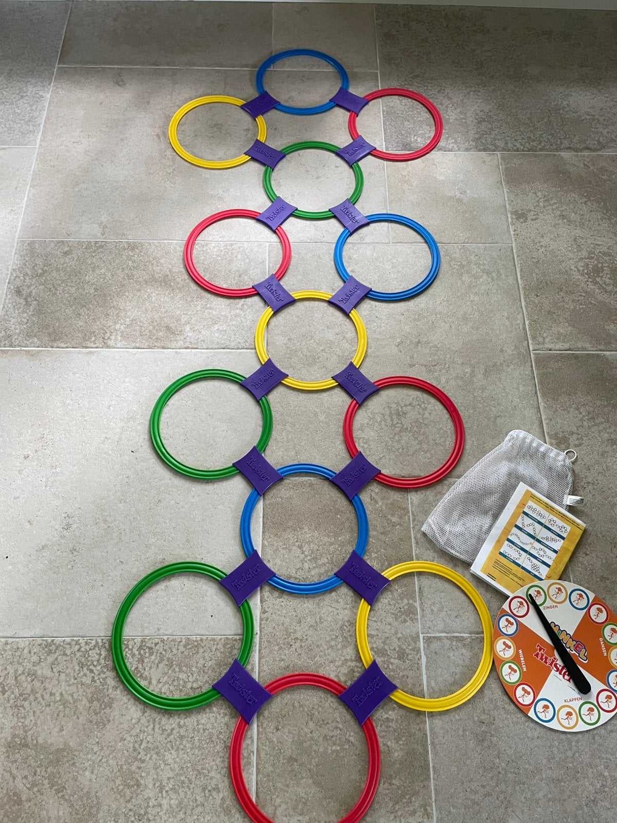 Hinkel twister, Hasbro buiten spel, Ophalen of Verzenden, Gebruikt