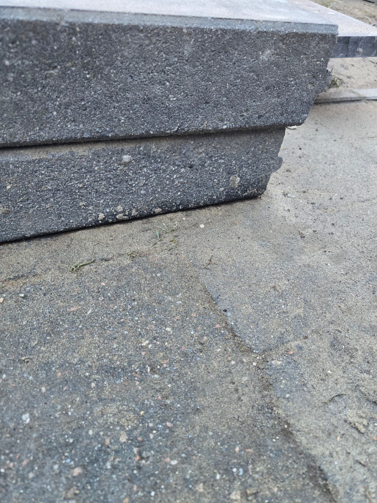 Gebruikte opsluitbanden, Ophalen, Gebruikt, 10 m² of meer, Beton