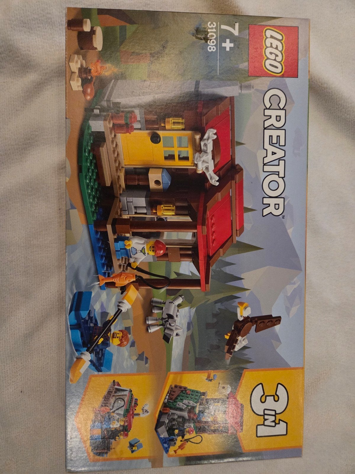 Lego Creator 31098 Boshut - Compleet met doos en boekjes, Inclusief instructies, Gebruikt, Lego, Ophalen of Verzenden
