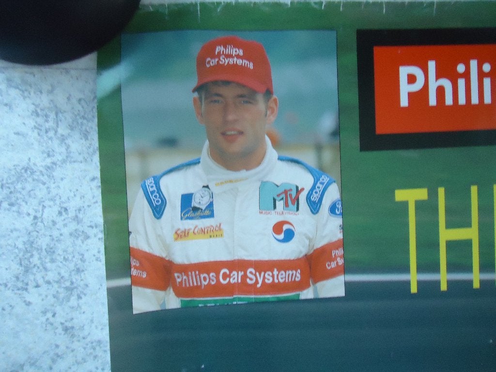 F1 Jos Verstappen Williams Ferrari Rothmans Harley Gr,Poster, Verzamelen, Verzenden, Zo goed als nieuw, Overige typen