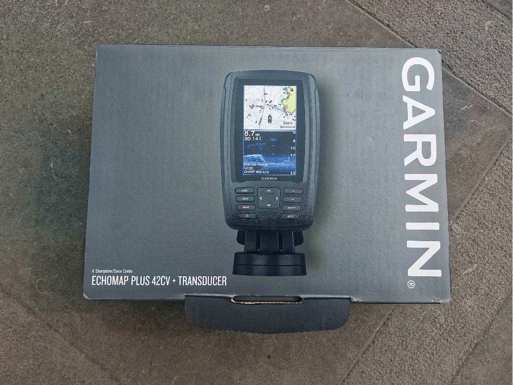 Garmin ECHOMAP Plus 42CV, Watersport en Boten, Ophalen of Verzenden, Zo goed als nieuw, Kaartplotter of Fish Finder