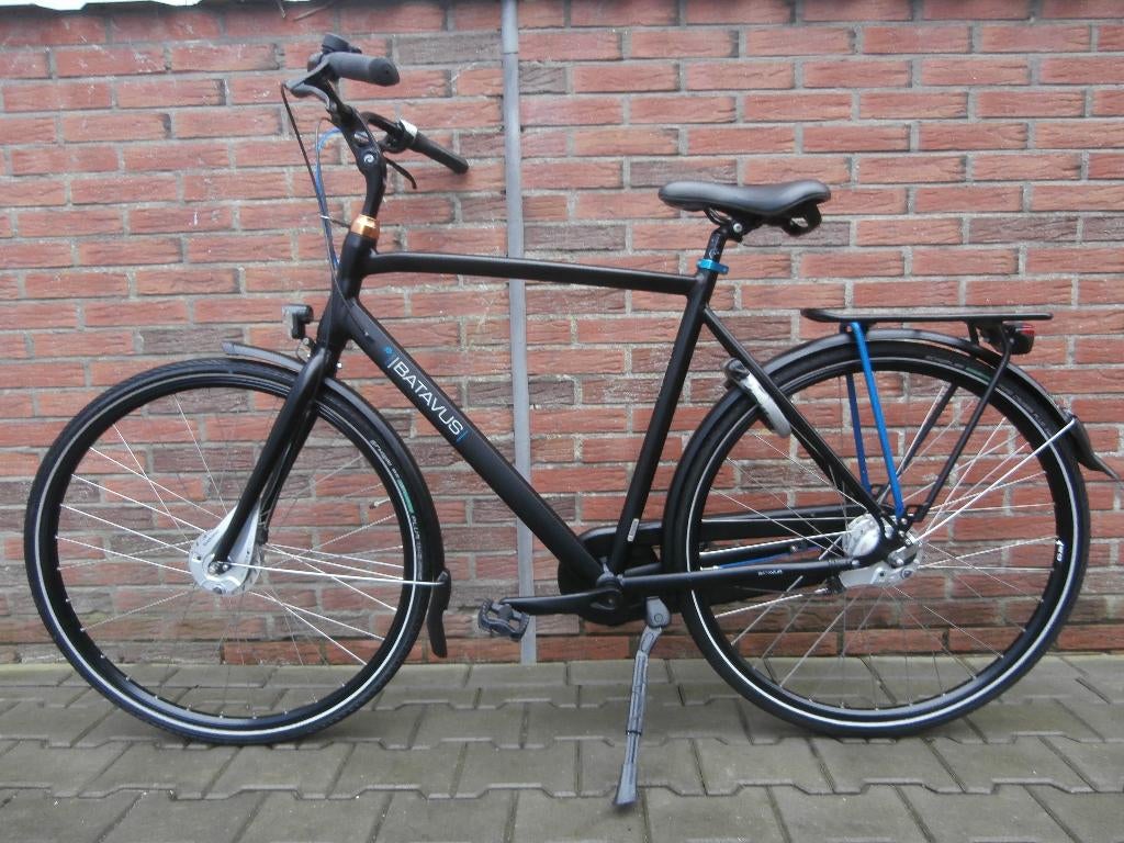 Zeer mooie Batavus Dinsdag heren 57 cm. 7 versnellingen, Ophalen, Versnellingen, Batavus, Zo goed als nieuw