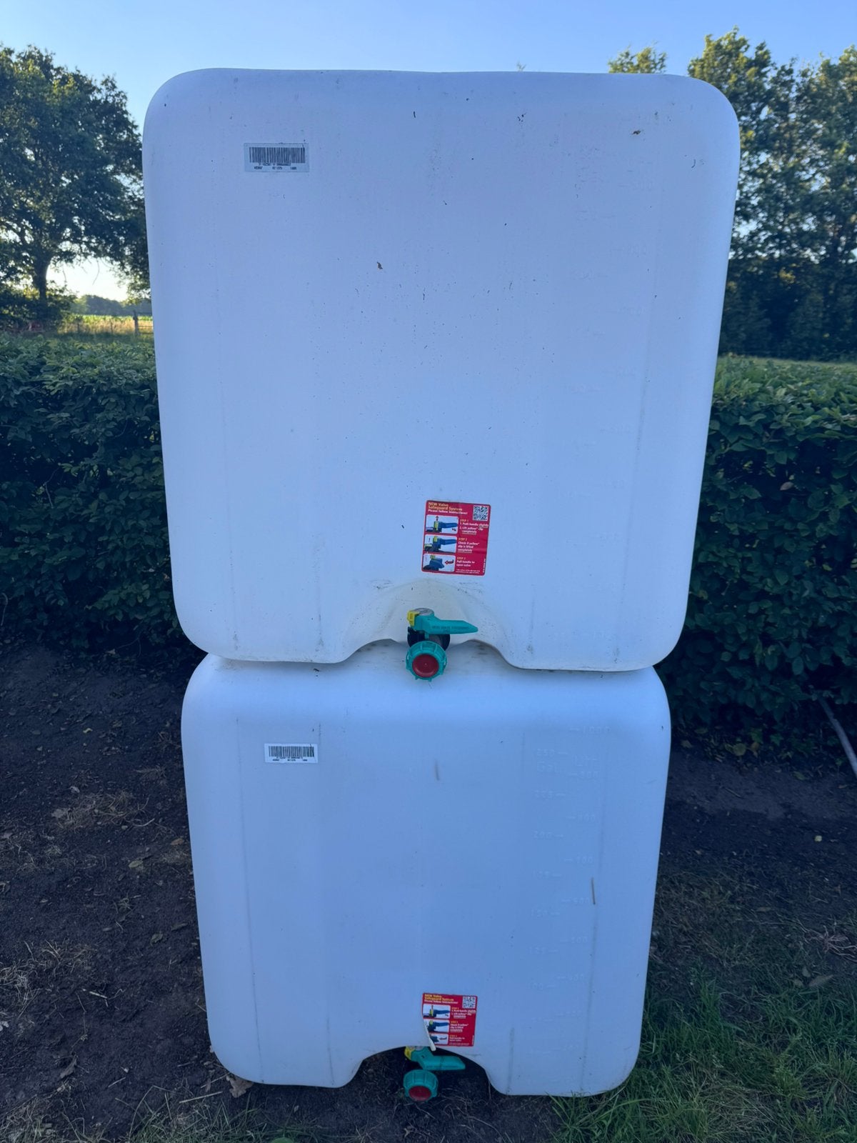 Ibc opslagvat 1000 liter, Ophalen, 100 liter of meer, Boiler, Minder dan 3 jaar oud