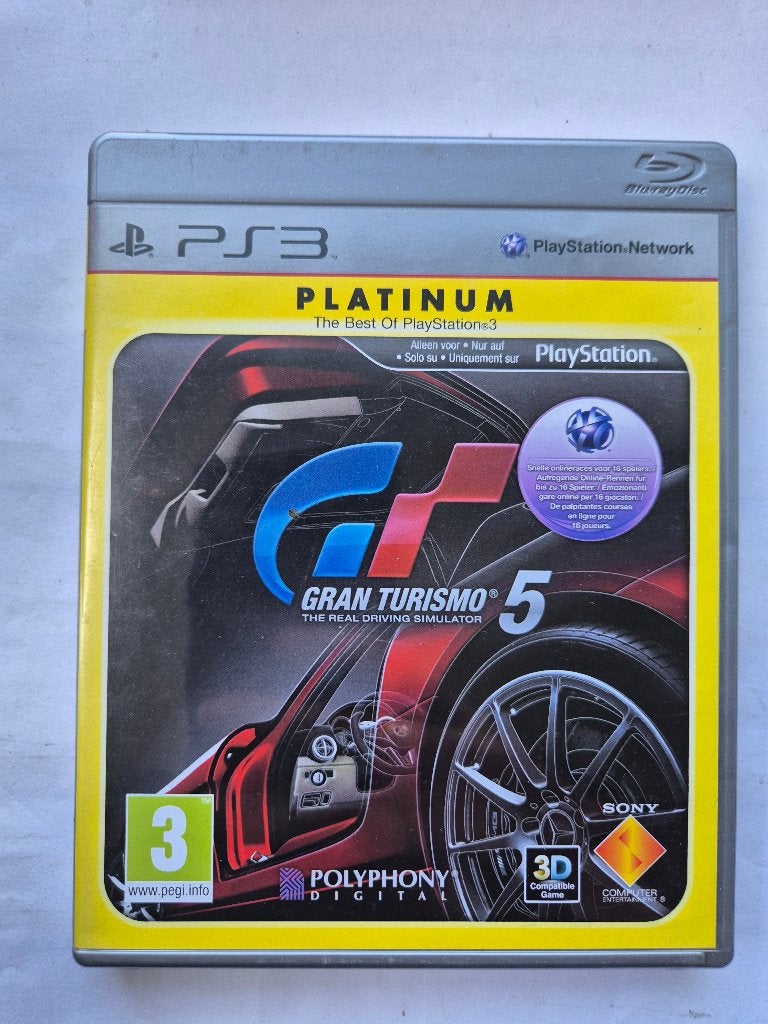 GRAN TURISMO 5, Avontuur en Actie, Gebruikt, 1 speler, Ophalen of Verzenden