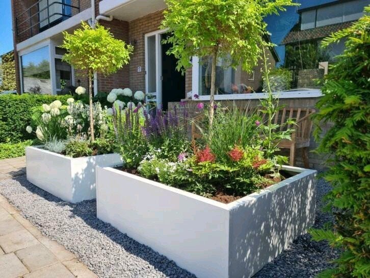 Metalen plantenbakken, Tuin en Terras, 100 cm of meer, Nieuw, Ophalen of Verzenden, Balkon