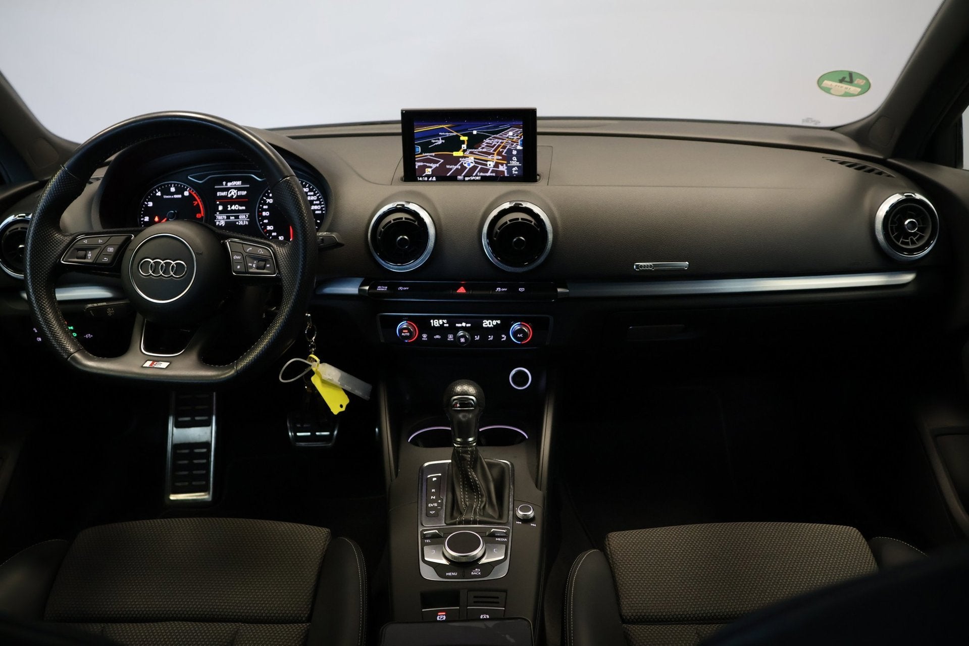 Audi A3 Sportback 1.5 TFSI CoD Sport S Line Edition|CLimate|, Automatische klimaatregeling, 4 cilinders, 150 pk, Blauw