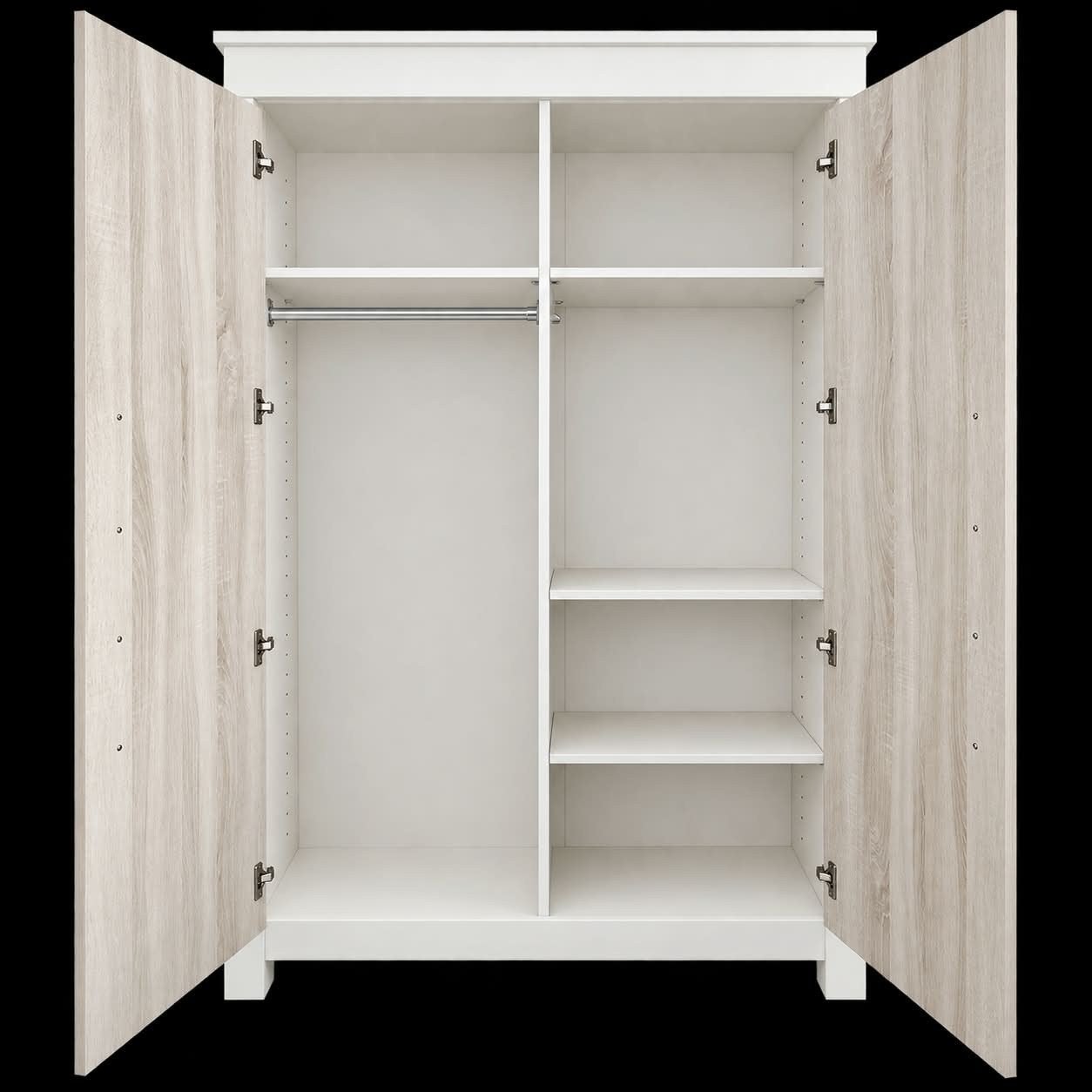 Houten Commode en Kinderklerenkast - Interbaby, Kinderen en Baby's, Ophalen of Verzenden, Zo goed als nieuw, Commode
