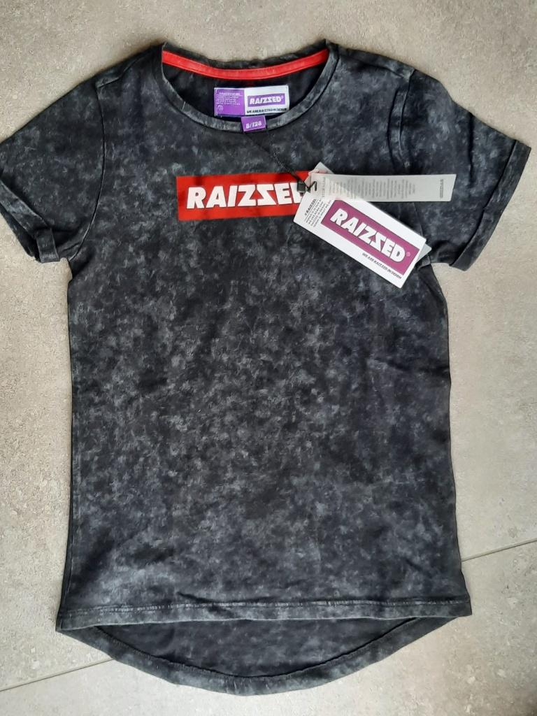 Nieuw stoer shirt Raizzed 128, Kinderen en Baby's, Kinderkleding | Maat 128, Meisje, Nieuw, Ophalen of Verzenden, Shirt of Longsleeve