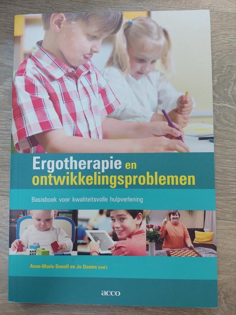 Ergotherapie en ontwikkelingsproblemen, Ophalen of Verzenden, Zo goed als nieuw, Sociale wetenschap