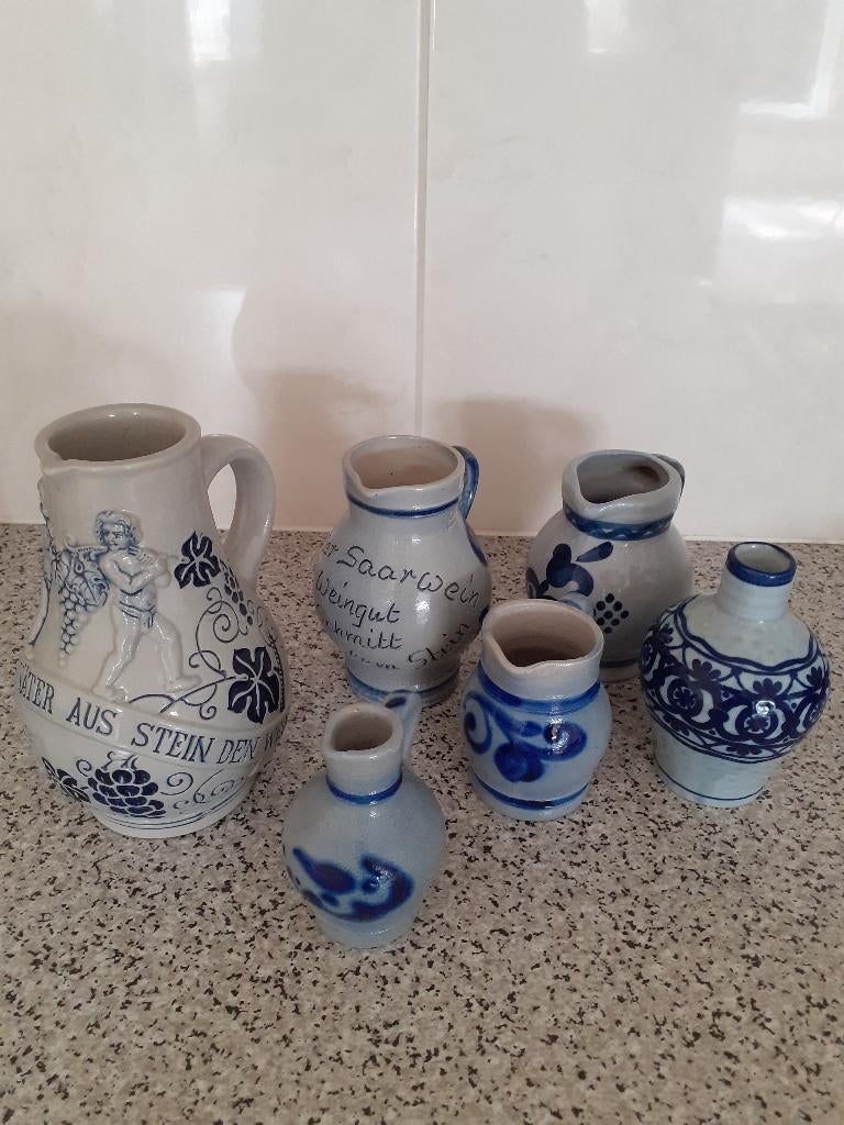 Keulse Vaasjes en Potjes., Ophalen of Verzenden, Zo goed als nieuw, Aardewerk, Minder dan 40 cm