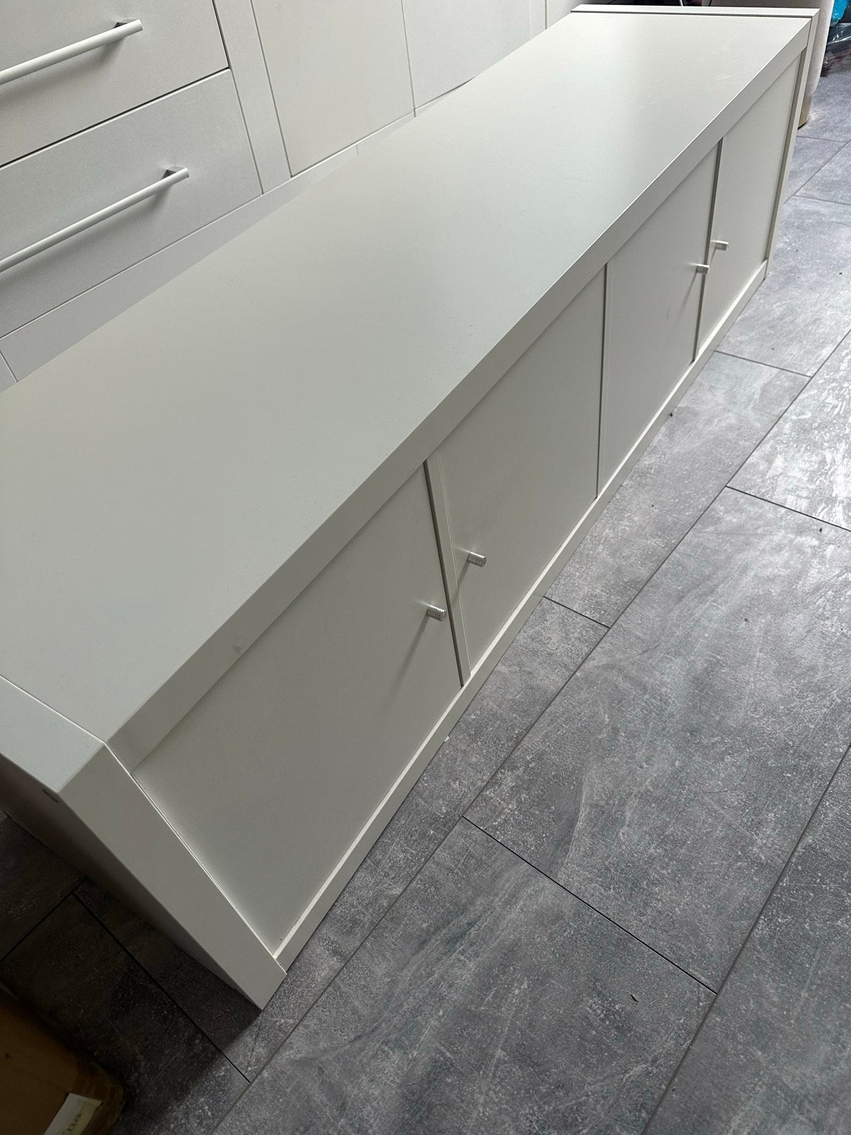 Ikea Kallax 4 vakken, Ophalen, Gebruikt, 150 tot 200 cm, Minder dan 100 cm
